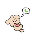 もふもふ わんちゃん, ラプー 4（個別スタンプ：1）