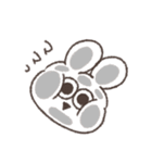 マザコン太っちょうさぎ（個別スタンプ：3）