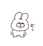マザコン太っちょうさぎ（個別スタンプ：17）