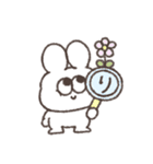 マザコン太っちょうさぎ（個別スタンプ：21）