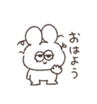 マザコン太っちょうさぎ（個別スタンプ：30）