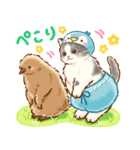 猫たちのスタンプ〜ペンギンといっしょ♪〜（個別スタンプ：28）