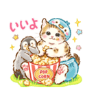 猫たちのスタンプ〜ペンギンといっしょ♪〜（個別スタンプ：32）