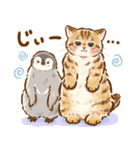 猫たちのスタンプ〜ペンギンといっしょ♪〜（個別スタンプ：40）
