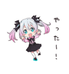 地雷ちゃんのメイク時間（個別スタンプ：37）