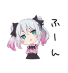 地雷ちゃんのメイク時間（個別スタンプ：39）