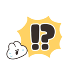 大きい文字のうさちゃんスタンプ リメイク（個別スタンプ：28）