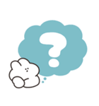 大きい文字のうさちゃんスタンプ リメイク（個別スタンプ：29）