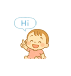 ゆるふわ赤ちゃんのひとこと（個別スタンプ：5）