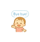 ゆるふわ赤ちゃんのひとこと（個別スタンプ：8）