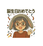 まにまにちゃん（個別スタンプ：40）