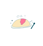 レトロガーリー繊細スタンプ（個別スタンプ：1）