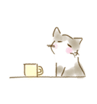 にゃんコーヒー☕️（個別スタンプ：17）