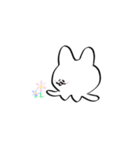 しろのいきもの1（個別スタンプ：14）