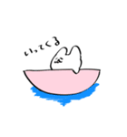 しろのいきもの1（個別スタンプ：15）