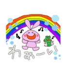 うさたちの日常と挨拶にちょっと梅雨（個別スタンプ：22）
