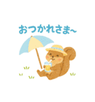 夏のクレヨンスタンプ（個別スタンプ：1）