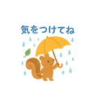 夏のクレヨンスタンプ（個別スタンプ：13）