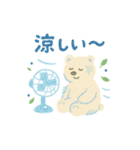 夏のクレヨンスタンプ（個別スタンプ：19）