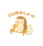 夏のクレヨンスタンプ（個別スタンプ：32）