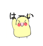 インコちゃん色んなスタンプ多め（個別スタンプ：1）