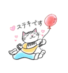 ミリー＆ミー 夏のごあいさつ（個別スタンプ：1）