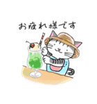ミリー＆ミー 夏のごあいさつ（個別スタンプ：17）