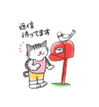 ミリー＆ミー 夏のごあいさつ（個別スタンプ：35）