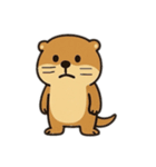 カワウソ日本語バージョン（個別スタンプ：15）