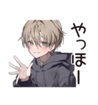 ゆるパーカーくんのキャンパスライフ（個別スタンプ：2）