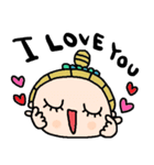 nenerin日常会話スタンプ312英語気遣い（個別スタンプ：35）