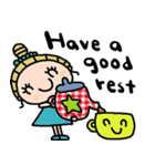 nenerin日常会話スタンプ312英語気遣い（個別スタンプ：36）