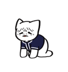 野球ねこ応援団・紺チームVer.（個別スタンプ：39）
