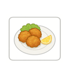 おかずスタンプ〈文字なし・夕食40種〉（個別スタンプ：1）