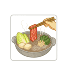 おかずスタンプ〈文字なし・夕食40種〉（個別スタンプ：13）