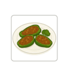 おかずスタンプ〈文字なし・夕食40種〉（個別スタンプ：28）