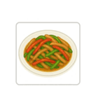 おかずスタンプ〈文字なし・夕食40種〉（個別スタンプ：30）