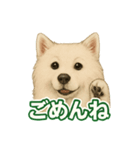 推しワン★サモエド ～届けたい温もり～（個別スタンプ：33）