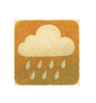 絵本風 お天気スタンプ（個別スタンプ：3）