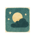 絵本風 お天気スタンプ（個別スタンプ：11）