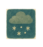 絵本風 お天気スタンプ（個別スタンプ：14）