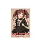 朝のおはようございますのスタンプ3（個別スタンプ：6）