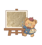 ふわふわ食パンスタンプ（個別スタンプ：27）