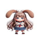 うさぎちゃん「あなたが欲しい」（個別スタンプ：4）