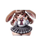 うさぎちゃん「あなたが欲しい」（個別スタンプ：10）