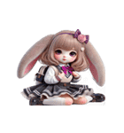うさぎちゃん「あなたが欲しい」（個別スタンプ：15）