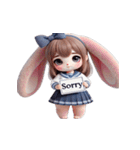 うさぎちゃん「あなたが欲しい」（個別スタンプ：19）