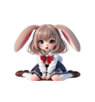 うさぎちゃん「あなたが欲しい」（個別スタンプ：32）