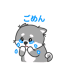灰色柴犬マランちゃん～毎日が楽しい！（個別スタンプ：23）