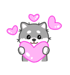 灰色柴犬マランちゃん～毎日が楽しい！（個別スタンプ：36）